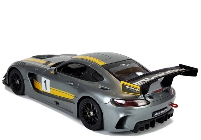 R/C auto Mercedes-AMG GT3 Rastar 1:14 sivé na diaľkové ovládanie