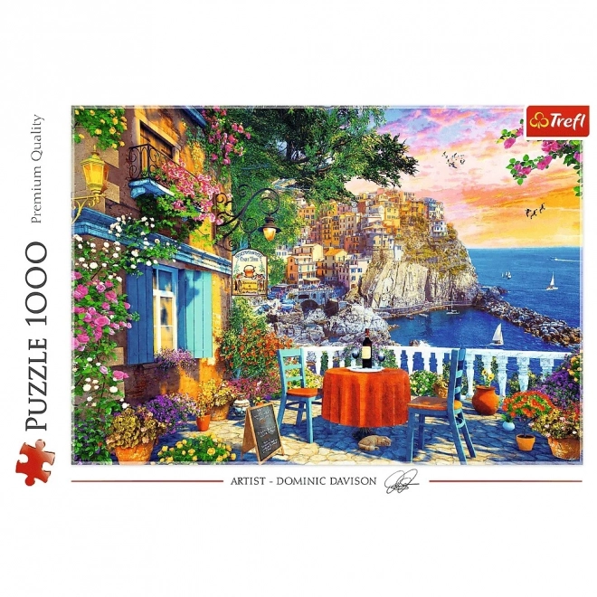 Puzzle s výhľadom na Cinque Terre 1000 dielikov