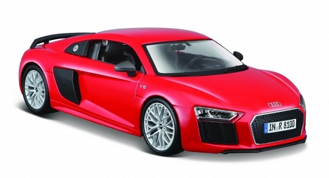 Maisto - Audi R8 V10 Plus, červený