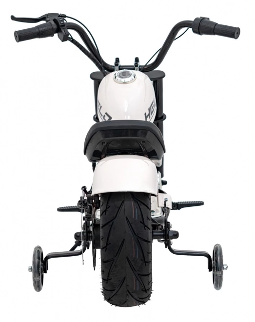 Motocykel Chopper Warrior Biela