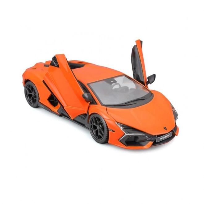 Kovový model auta Lamborghini Revuelto oranžová