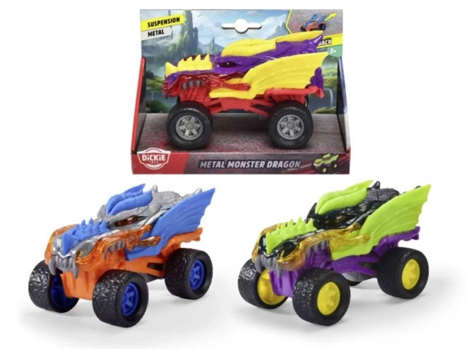 Auto Monster Dragon do terénu kovové