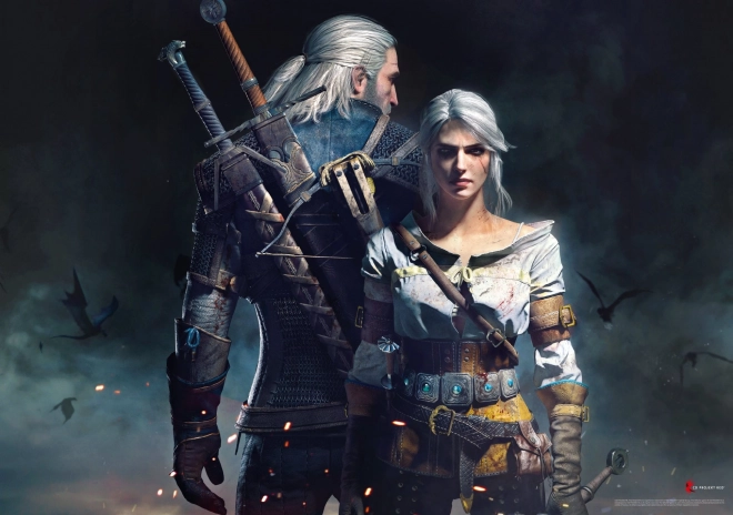 Puzzle Witcher - Geralt a Ciri 1000 dielikov