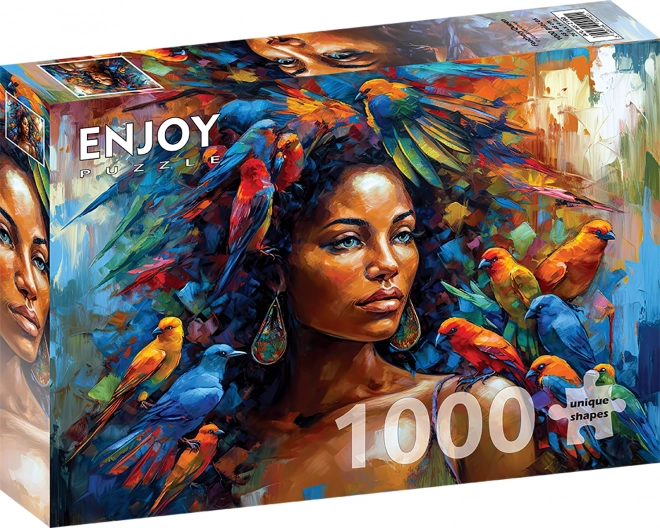 Puzzle Peričková kráľovná 1000 dielikov