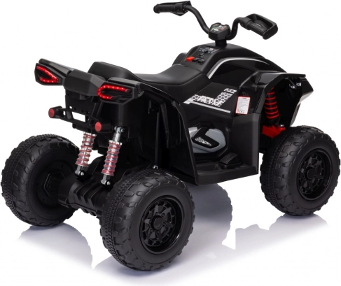 Pojazdný štvorkolák Fast Wheel čierny