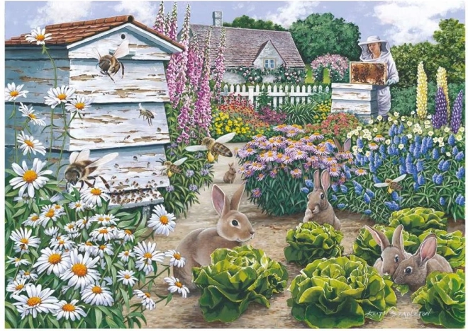 Puzzle Sladkí králiky 500 dielikov