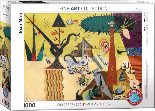 Puzzle Eurographics Obrobené Pole 1000 Dielikov