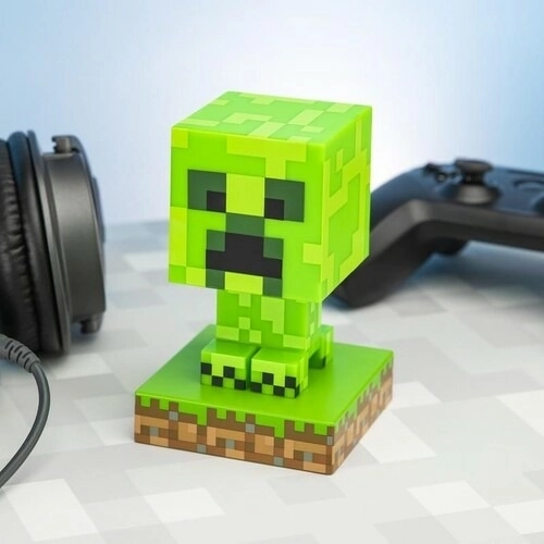 Svetelná ikona Minecraft - Creeper