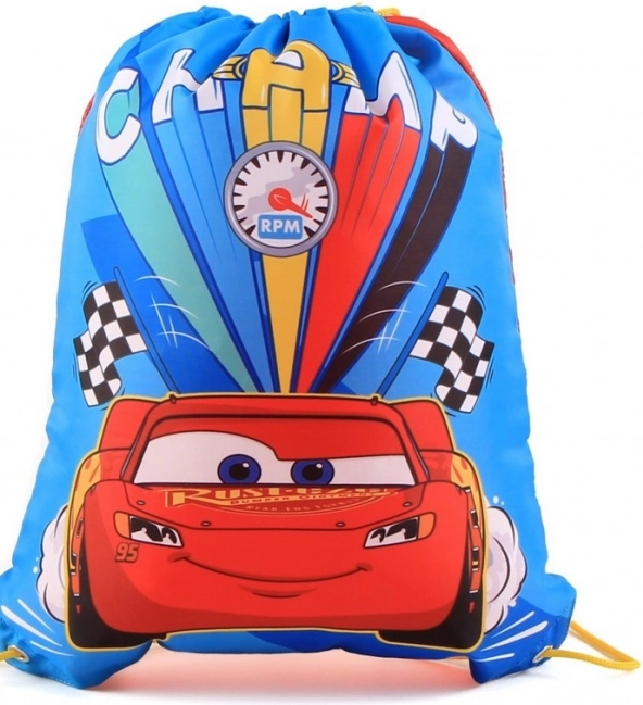 Vrecko na cvičenie s motívom CARS