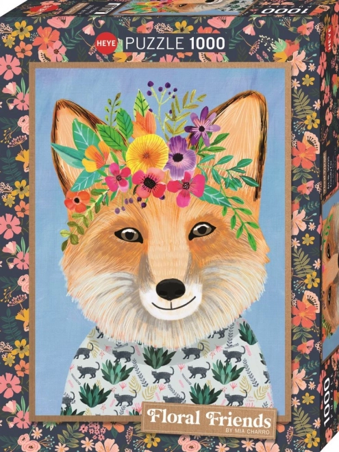 Heye Puzzle Priateľská líška 1000 dielikov