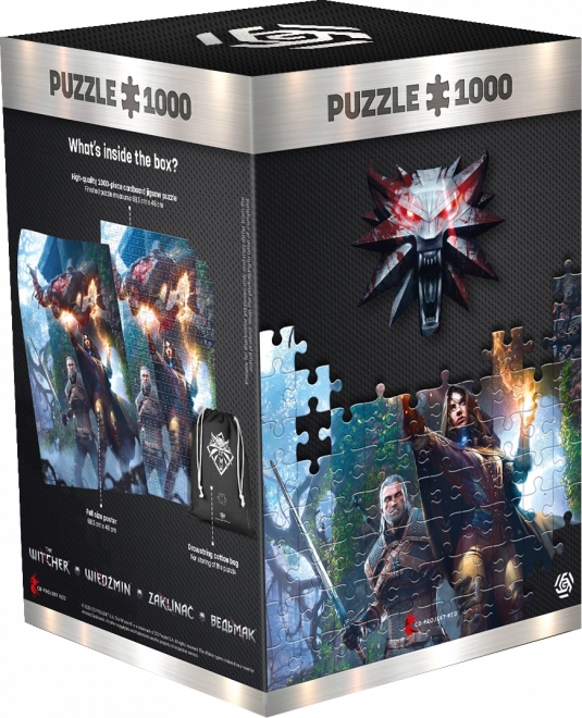 Puzzle Witcher - Yennefer 1000 dielikov