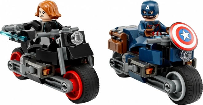 LEGO Marvel Black Widow a Captain America na motorkách