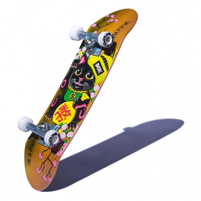 Technický skateboard s tematicky upraveným dizajnom santa cruz