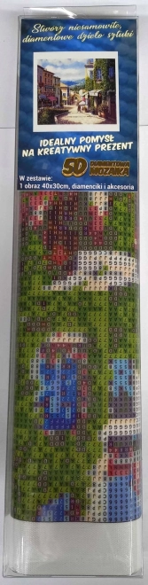 Norimpex Diamantové maľovanie Slnečná ulička 30x40 cm