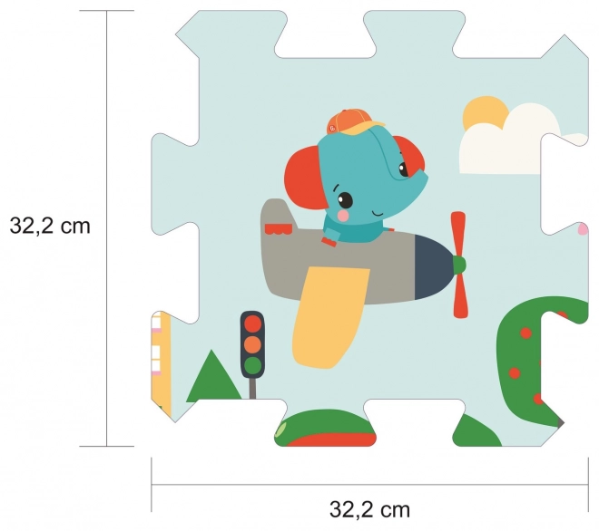 Penené puzzle úsmev Fisher Price