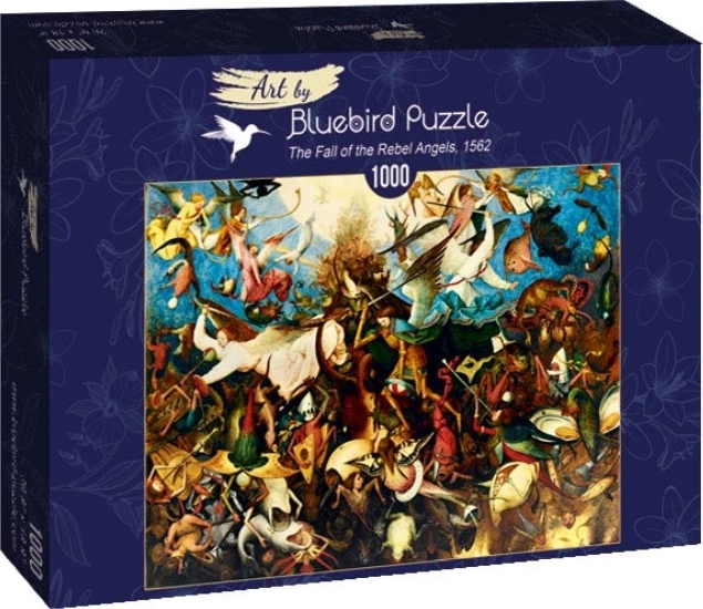 Puzzle Pád rebelských anjelov 1000 dielikov