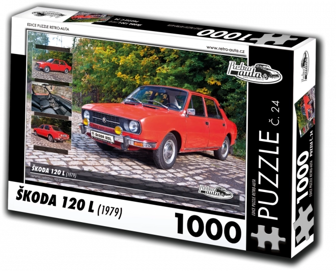 Puzzle Škoda 120 L (1979) 1000 dielikov