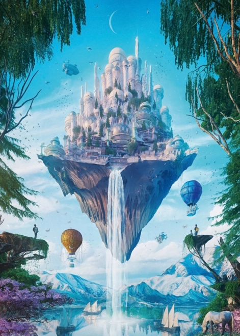 Puzzle Vzdušný zámok 1000 dielikov HEYE