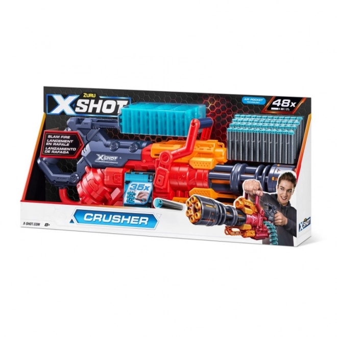 X-Shot Wyrážač Excel Crusher 48 šípok