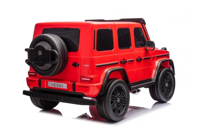 Elektrické auto Mercedes G63 XXL červené 4x4