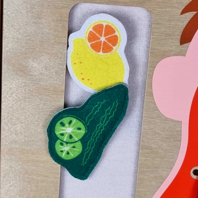 Hygiena ústnej dutiny - montessori nástenná tabuľa