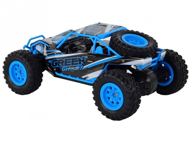 Zdravé Sterované Terenové Auto 1:24 Nálezitá Modrá