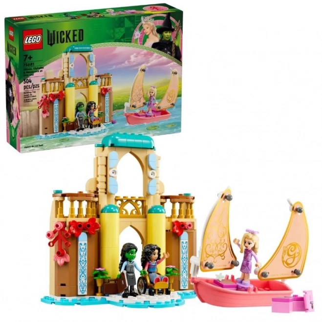 Lego Wicked Glinda, Elphaba a Nessarose na Shiz University