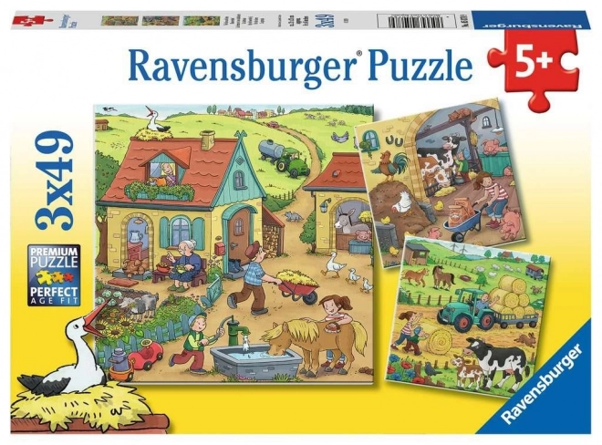 Ravensburger Puzzle Na Farme