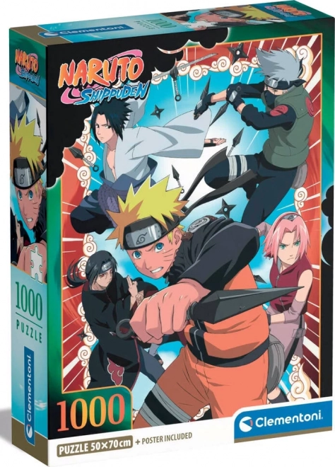 Clementoni Puzzle Naruto: Do akce 1000 dielikov