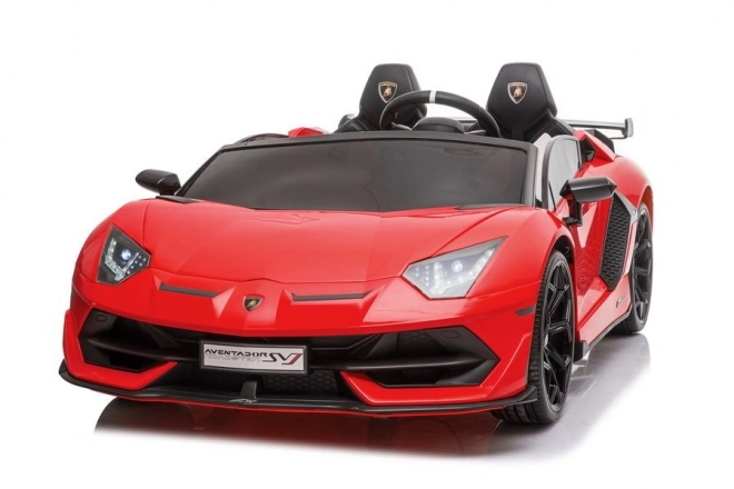 Auto na akumulátor Lamborghini Aventador červené