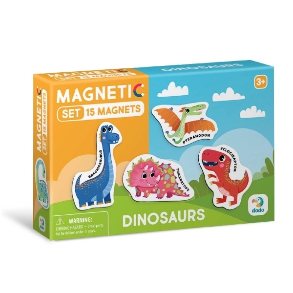 Magnetická hra Dinosauri