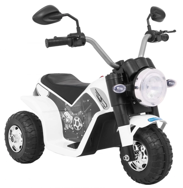 Detský akumulátorový motocykl MiniBike Bílý – biela