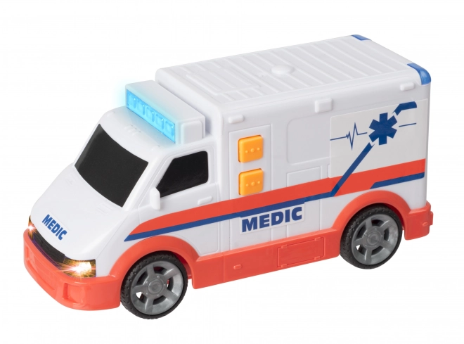 Sanitka so svetelnými a zvukovými efektmi 16 cm TEAMSTERZ