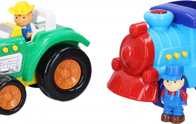 Strojvedúci vláčik 17 cm