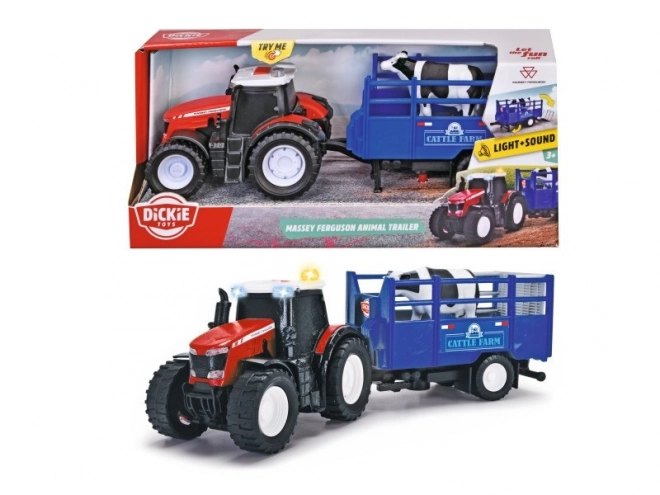 Dickie: Farm - traktor Massey Ferguson, 26 cm