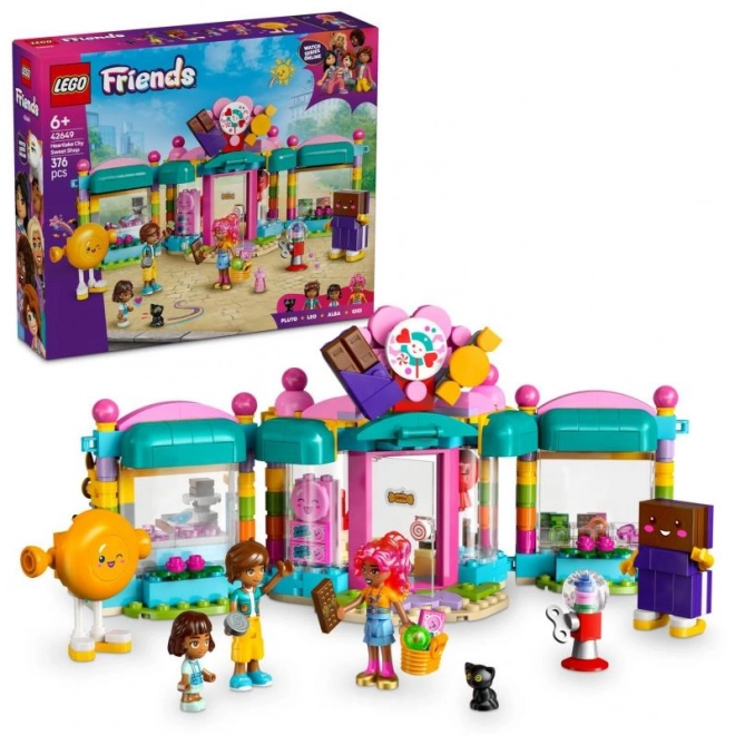 Lego Friends obchod so sladkosťami v meste Heartlake