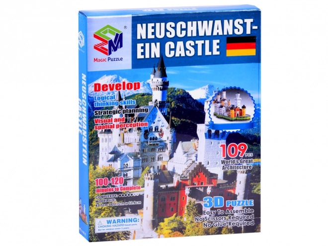 Puzzle 3D Neuschwanstein Castle