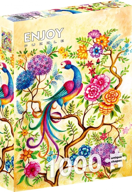 ENJOY Puzzle Pohádkový páv 1000 dielikov