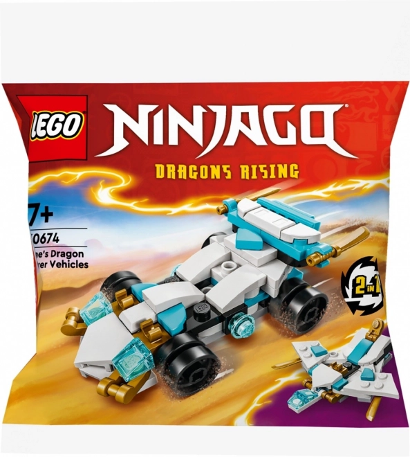 Súprava Ninjago Smocí moc Zanea vozidla