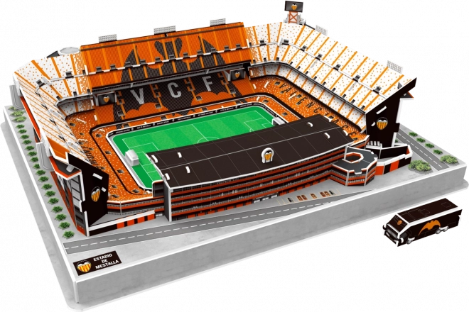 Svietiaca 3D Puzzle Štadión Mestalla - FC Valencia