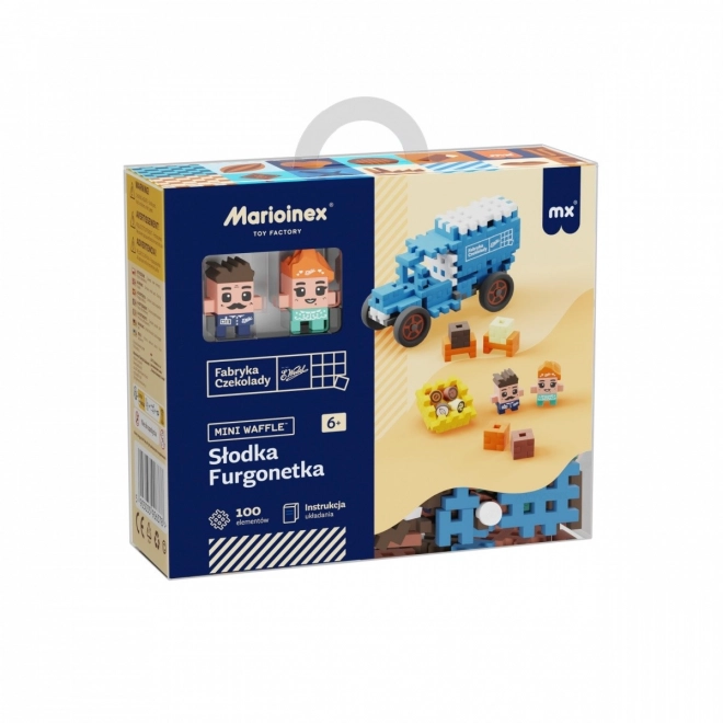 Mini Waffle - sladká dodávka 100 dielov