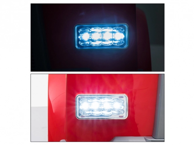 Detské hasičské auto na akumulátor s diaľkovým ovládaním