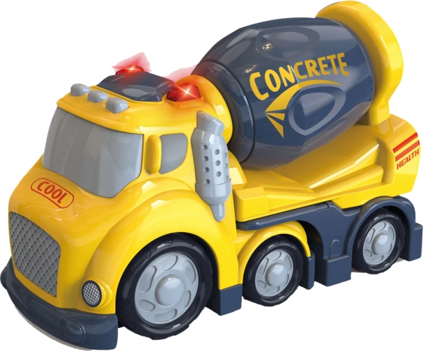 Betónový voz City Truck so svetelnými a zvukovými efektmi