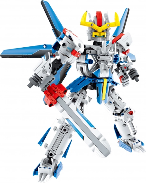 Stavebnica Robot Modrý 30 cm