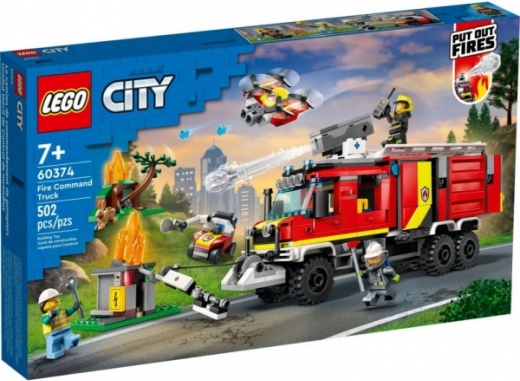 Lego City terénne hasičské vozidlo