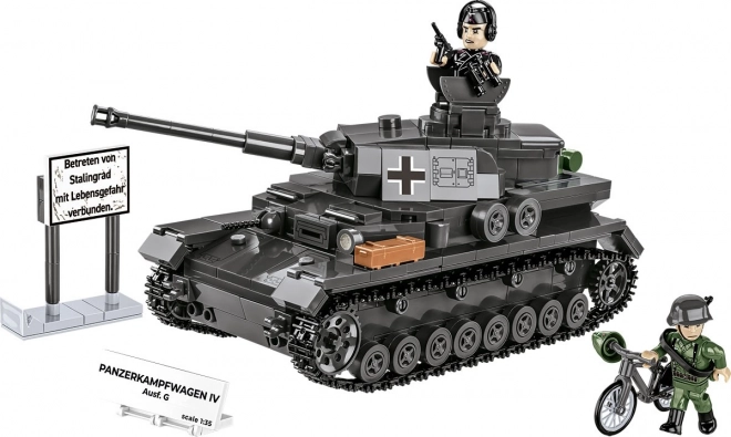 Stavebnica nemeckého tanku Panzerkampfwagen IV