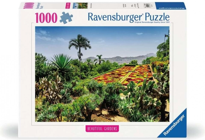 Puzzle čarovné záhrady: Botanická záhrada Madeira 1000 dielikov