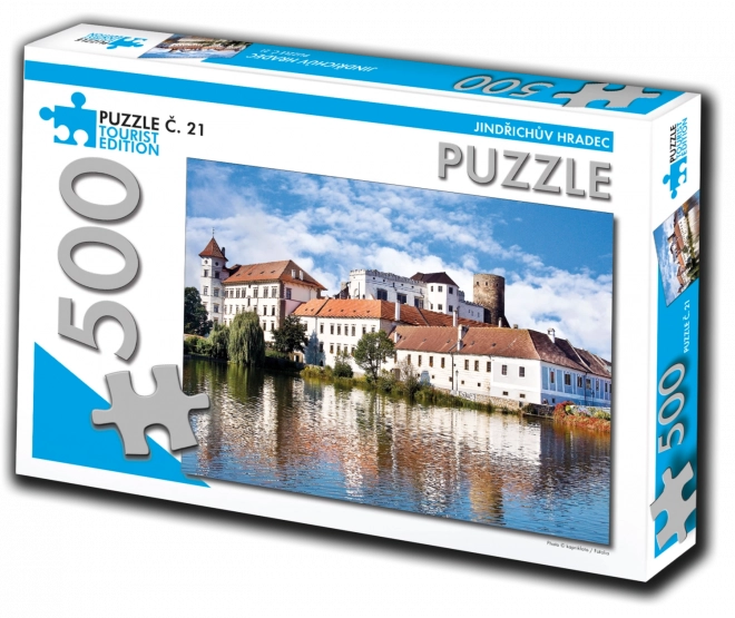 Turistická edícia Puzzle Jindřichův Hradec 500 dielikov