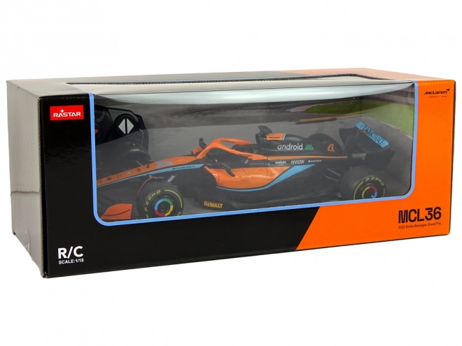 Auto na diaľkové ovládanie McLaren F1 oranžové