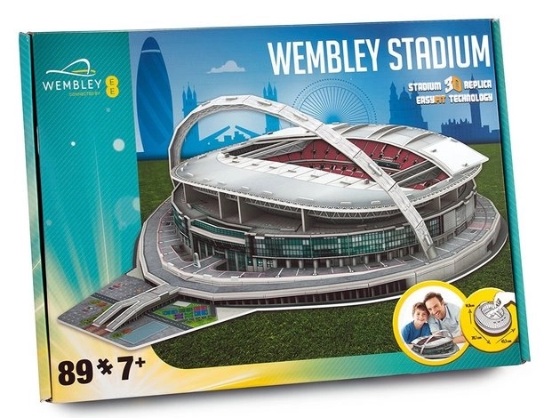 3D puzzle štadión Wembley